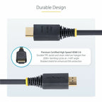 StarTech 4m Premium 8k Ultra High Speed Certified HDMI 2.0 Male to Male Cable(HDMI2-CABLE-4K60-4M) - 2