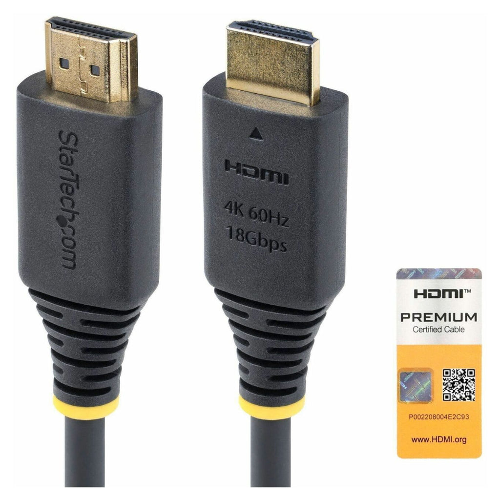 StarTech 4m Premium 8k Ultra High Speed Certified HDMI 2.0 Male to Male Cable(HDMI2-CABLE-4K60-4M) - 3