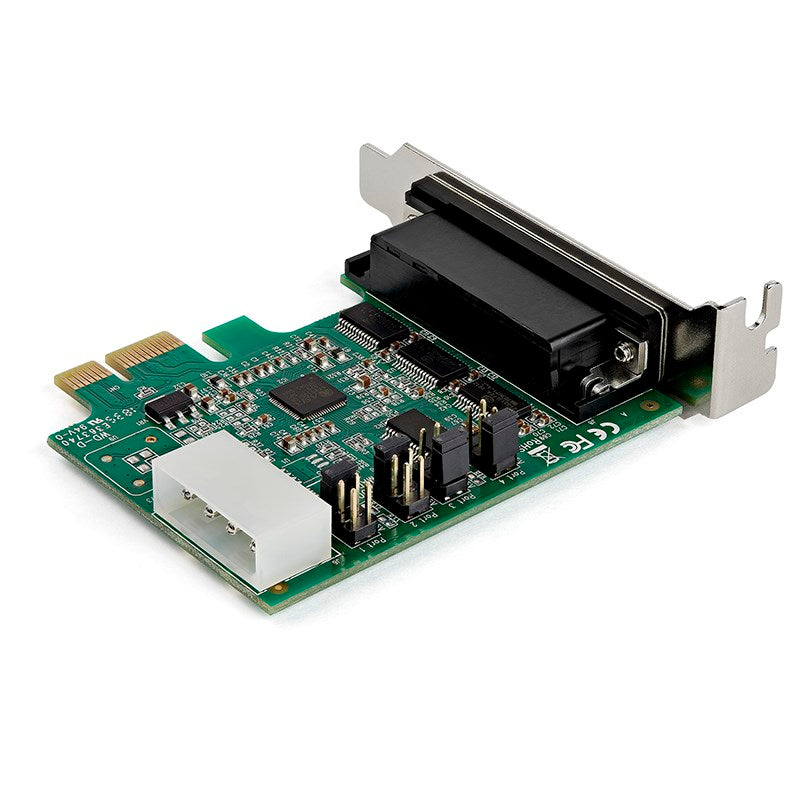 StarTech 4-port PCI Express RS232 Serial Adapter Card - PCIe Serial DB9(PEX4S953LP) - 2