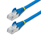 StarTech 5m LSZH CAT6a Ethernet Cable - 10GbE S/FTP 100W PoE Blue(NLBL-5M-CAT6A-PATCH) - 1