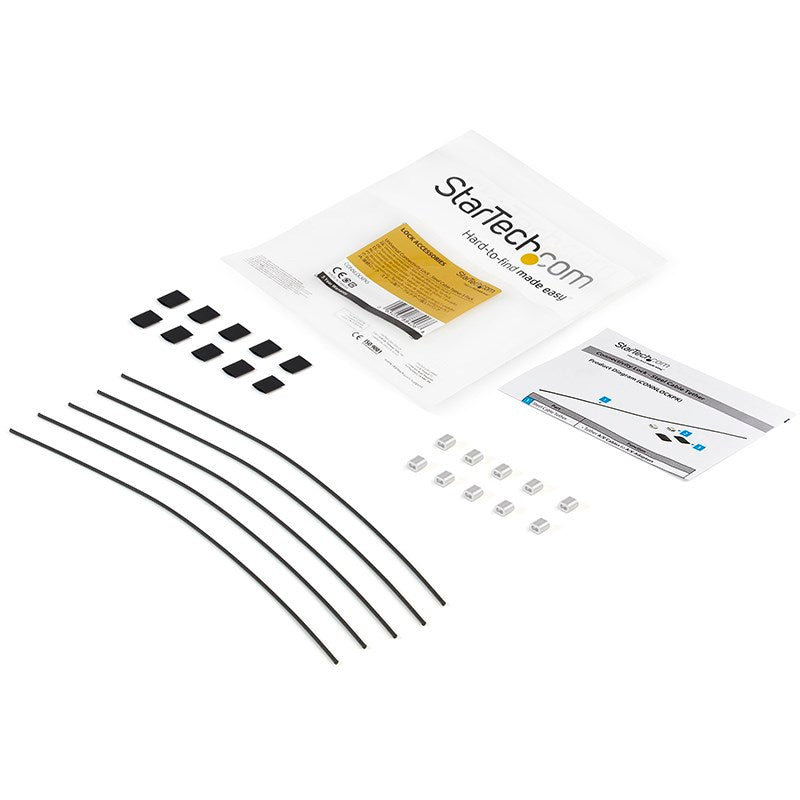 StarTech 5-Pk Security Cable Tethers for Adapters/Dongles - Anti-Theft(CONNLOCKPK5) - 3
