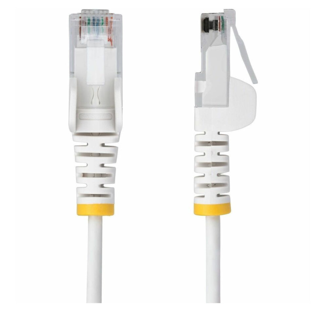 StarTech 7m Cat6 Snagless Patch Cord Ethernet Cable - White(N6PAT7MWHS) - 4