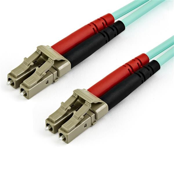StarTech 7m OM4 LC to LC Multimode Duplex Fiber Optic Patch Cable(450FBLCLC7) - 1