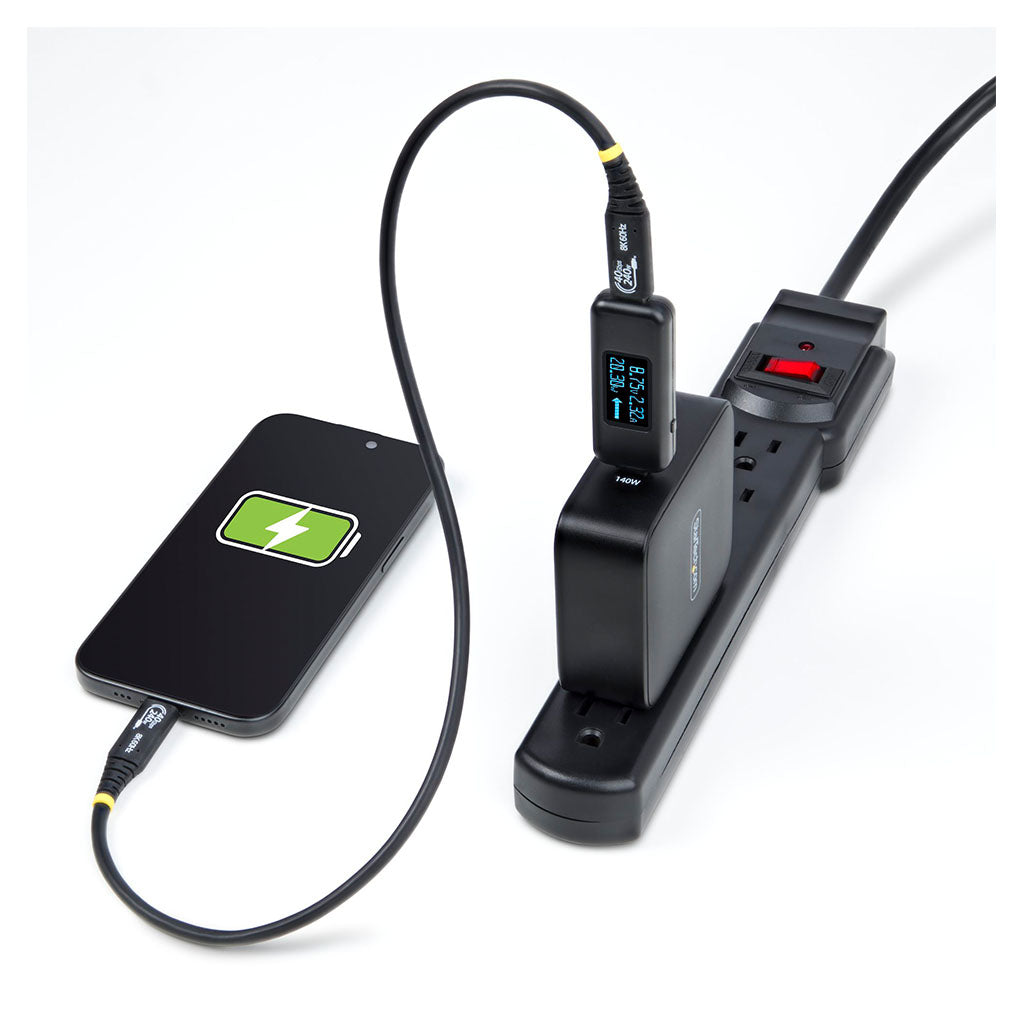 StarTech Bi-Directional USB-C Power Meter Tester(USBC-PWRTESTER) - 6