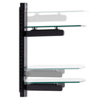 StarTech Dual Floating Wall-Mounted Adjustable AV Shelves(2B-WALL-MOUNT-SHELF) - 4