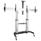 StarTech Dual 60" Adjustable Rolling TV Cart(STNDMTVDUO) - 2