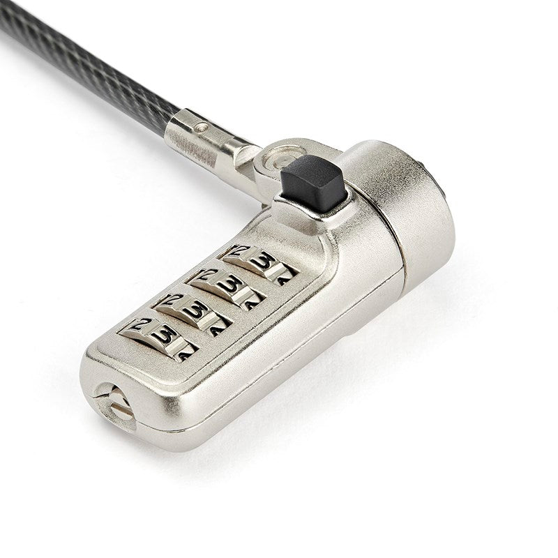 StarTech 6.5ft Laptop Cable Lock - Combination Security Wedge Slot Lock(LTLOCKNBL) - 2