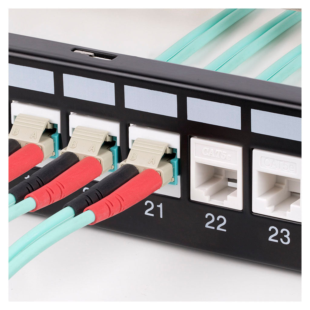 StarTech LC to LC Duplex Fiber Optic LC Keystone Coupler(DMFKSLCLCCOUPLER) - 9