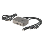 StarTech 3-in-1 Multiport to HDMI Adapter - 4K USB-C, HDMI or Mini DP to HDMI(CDPHDMDP2HD) - 6