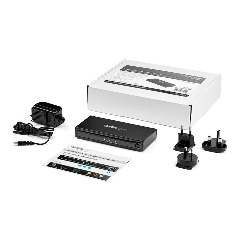 StarTech S-Video or Composite to HDMI Converter with Audio - 720p(VID2HDCON2) - 5