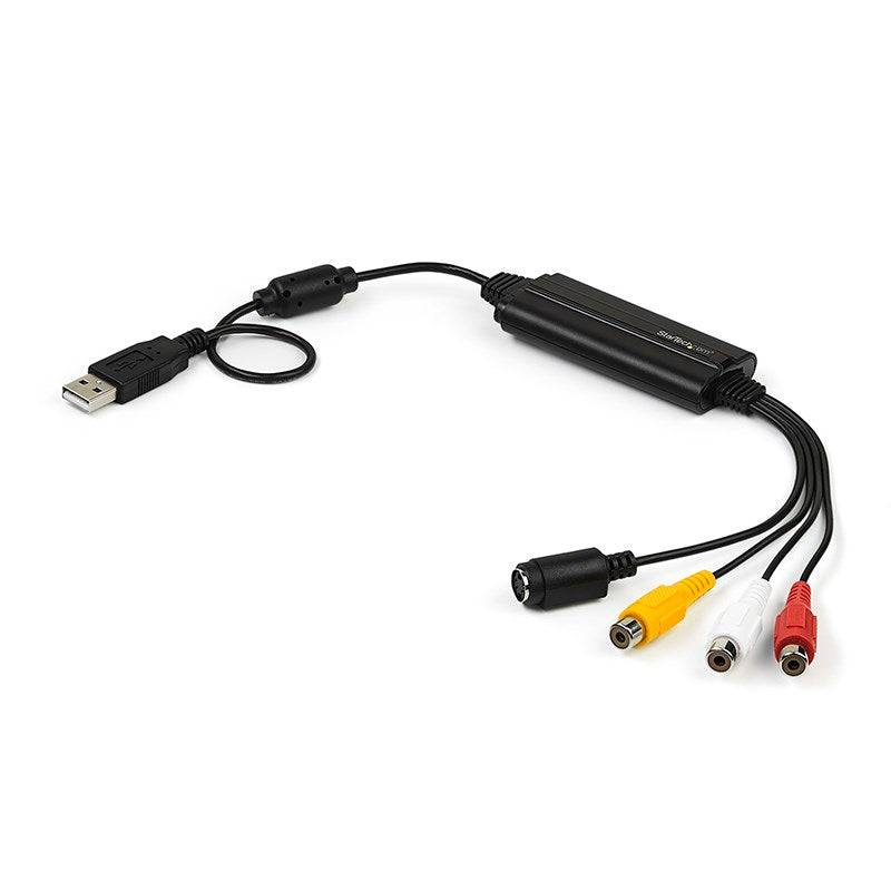 StarTech USB Video Capture Adapter Cable - S-Video/Composite to USB 2.0(SVID2USB232) - 1