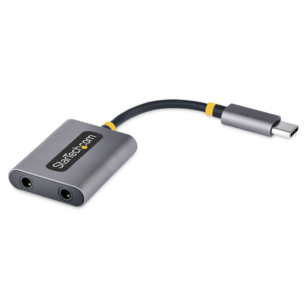 StarTech USB-C Headphone Audio Splitter(USBC-AUDIO-SPLITTER) - 1
