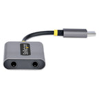 StarTech USB-C Headphone Audio Splitter(USBC-AUDIO-SPLITTER) - 5