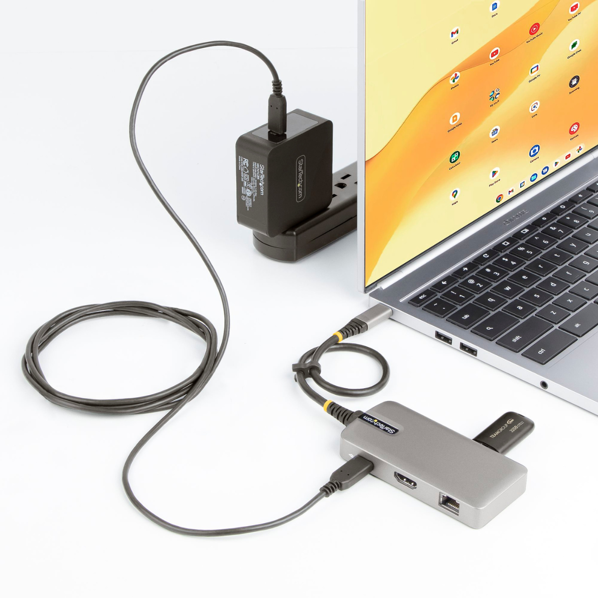 StarTech USB-C to 4K HDMI/USB 3.0 Hub Multiport Adapter(103B-USBC-MULTIPORT) - 6