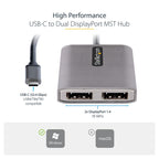 StarTech USB-C to Dual 5K 60Hz DisplayPort 1.4 Adapter(MST14CD122DP) - 2
