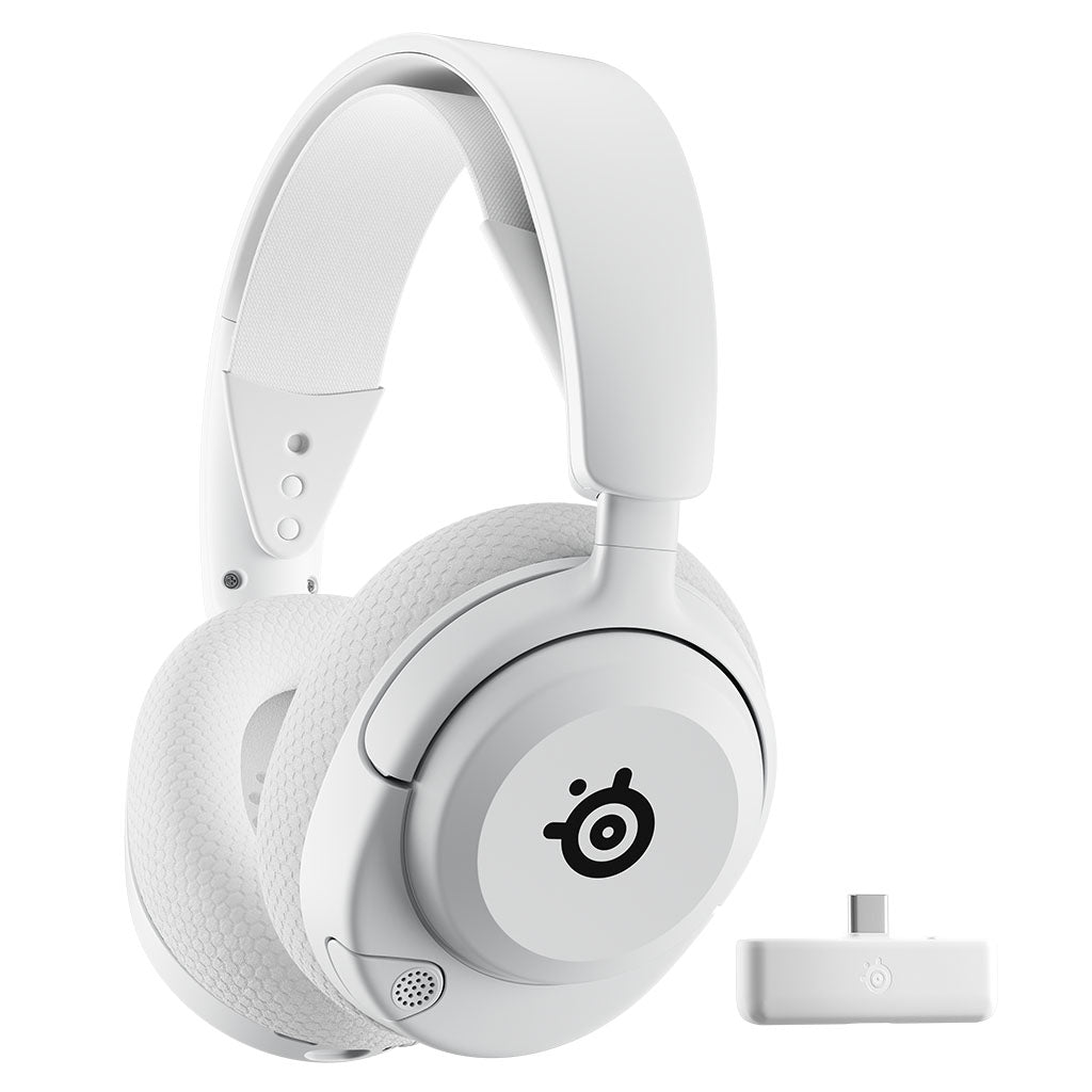 SteelSeries Arctis Nova 5X Wireless Gaming Headset - White(61677) - 3