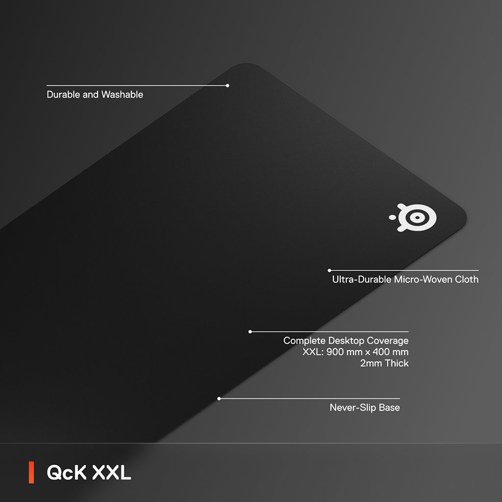 SteelSeries QcK Cloth Gaming Mousepad - XXL(63429) - 2