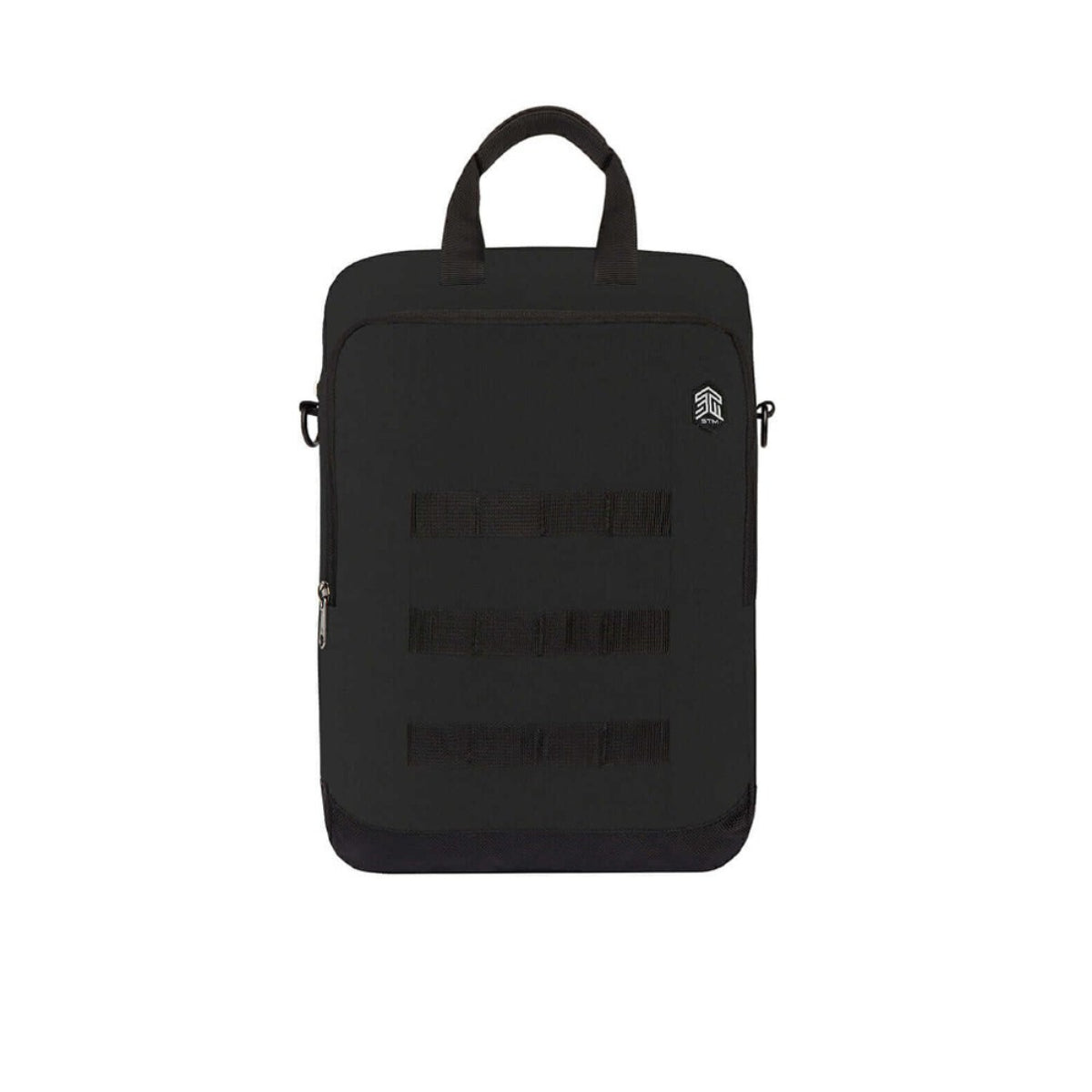 STM Ace Eco Vertical Super Cargo 14" Laptop Shoulder Bag - Black(STM-117-418M-01) - 1