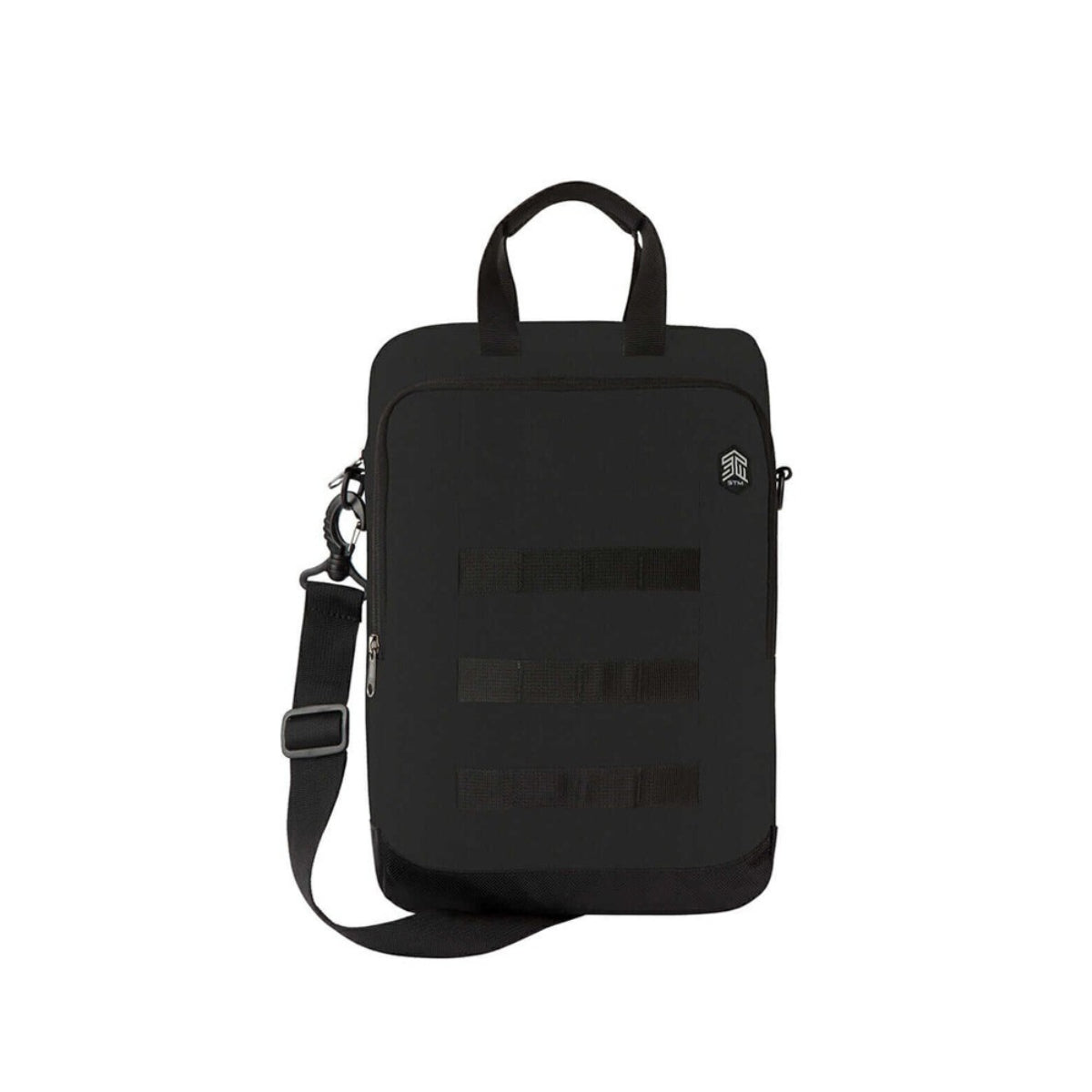 STM Ace Eco Vertical Super Cargo 14" Laptop Shoulder Bag - Black(STM-117-418M-01) - 2