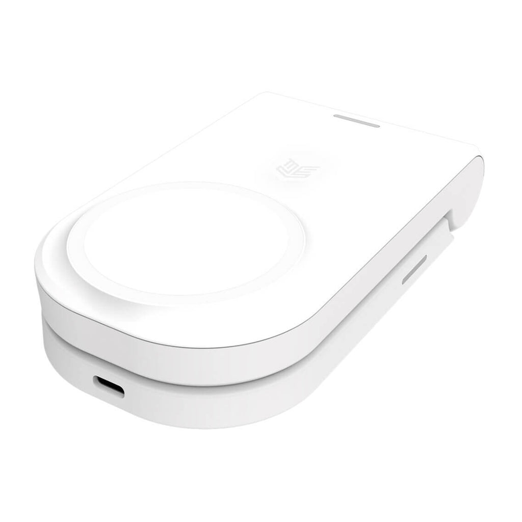 STM Chargetree Mag Portable Wireless Charging Station - White(STM-931-400Z-01) - 2