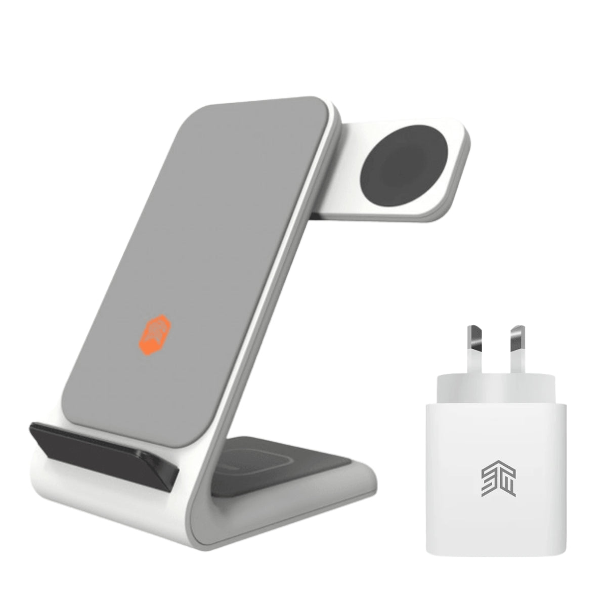 STM Chargetree Swing with Wall Plug - White(STM-931-329Z-01) - 1