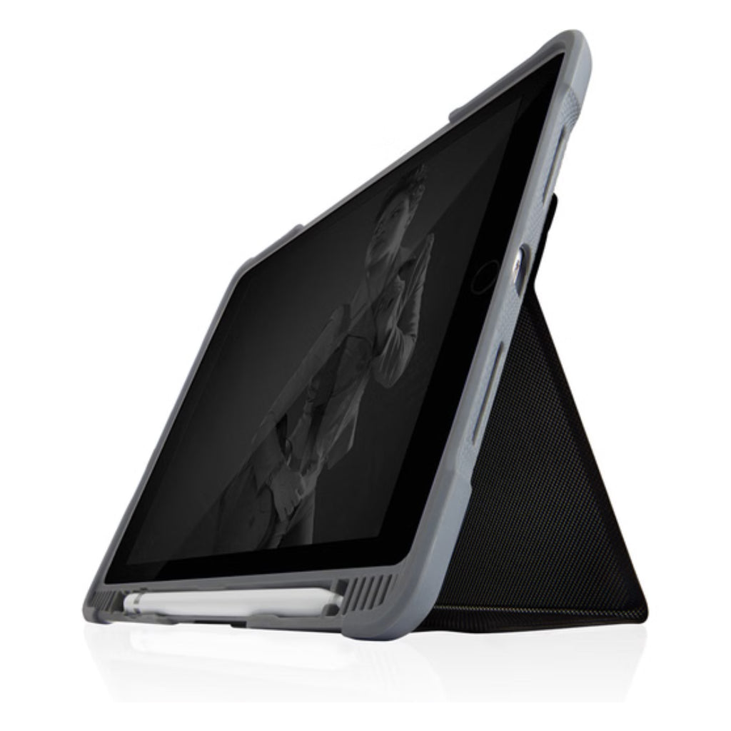 STM Dux Plus Duo Shell for iPad (9/8/7 Gen) EDU - Black(STM-222-237JU-01) - 2
