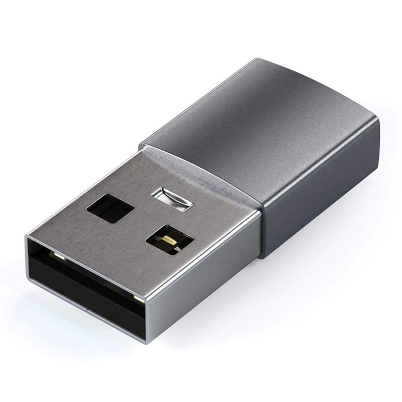 Satechi Aluminium USB-A to USB-C Adapter - Space Grey(ST-TAUCM) - 1