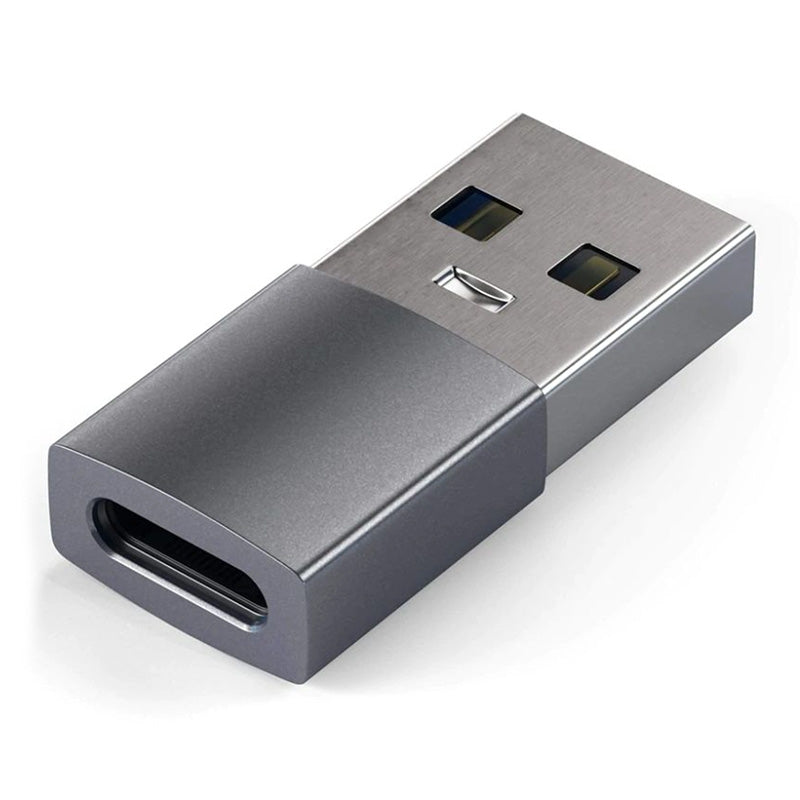 Satechi Aluminium USB-A to USB-C Adapter - Space Grey(ST-TAUCM) - 2