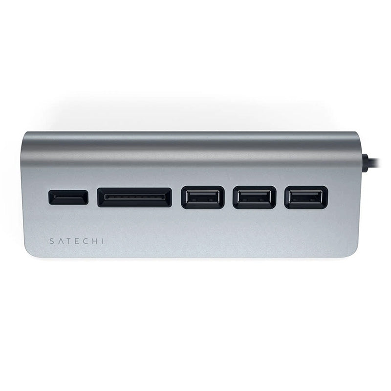 Satechi USB-C Combo Hub For Desktop - Space Grey(ST-TCHCRM) - 3