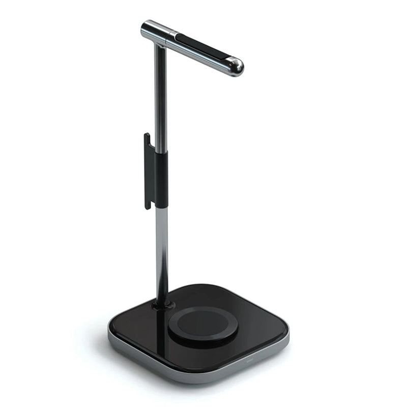 Satechi 2-In-1 Headphone Stand with Wireless Charger(ST-UCHSMCM) - 1
