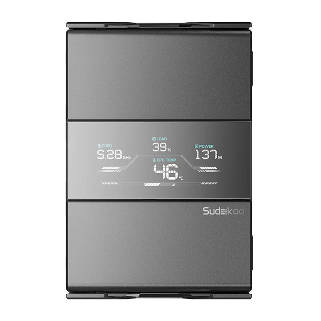 Sudokoo SK700 Digital CPU Air Cooler - Black(R-SK700-BKNPAN-GAS) - 3