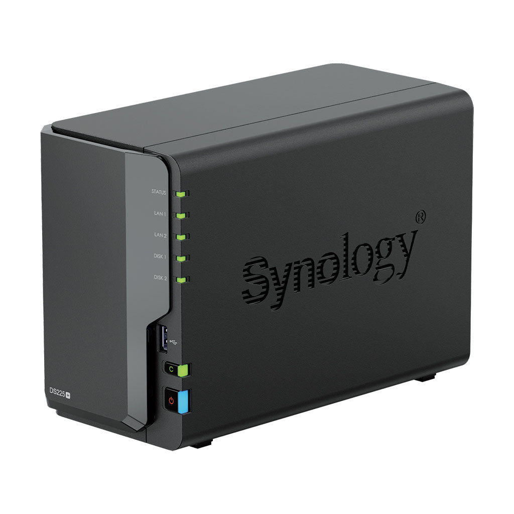 Synology DiskStation DS225+ 2-Bay Diskless NAS Celeron 2GB(DS225+) - 1