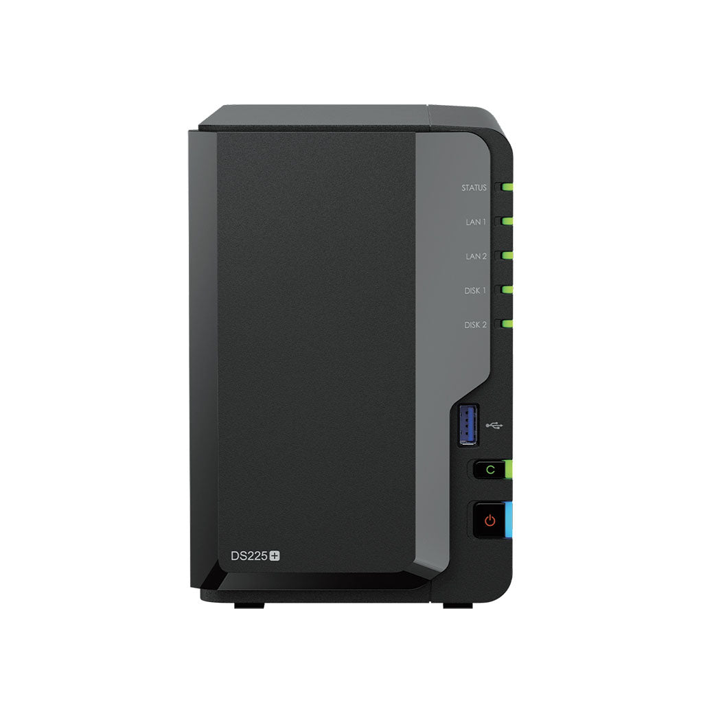 Synology DiskStation DS225+ 2-Bay Diskless NAS Celeron 2GB(DS225+) - 3