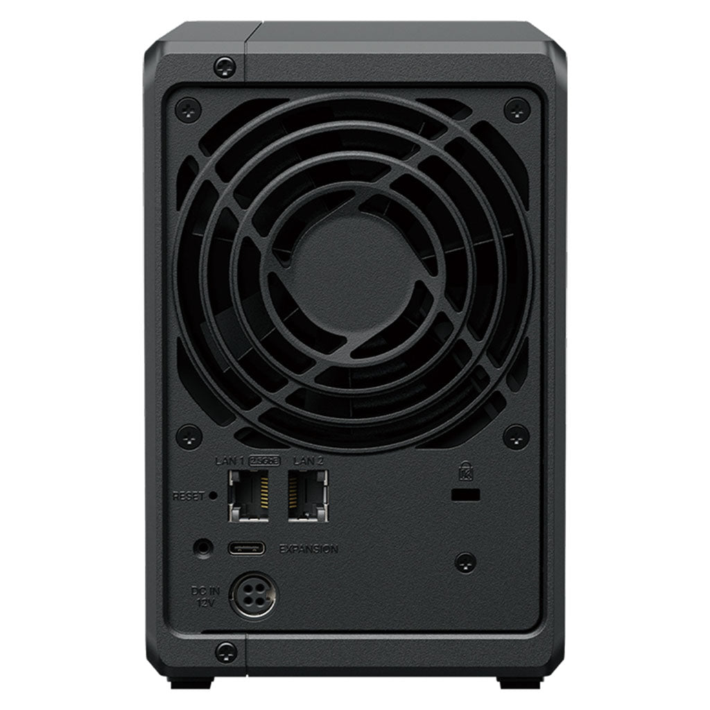 Synology DiskStation DS725+ 2-Bay 3.5" Diskless AMD Ryzen R1600 CPU 4GB RAM(DS725+) - 5