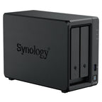 Synology DiskStation DS725+ 2-Bay 3.5" Diskless AMD Ryzen R1600 CPU 4GB RAM(DS725+) - 3