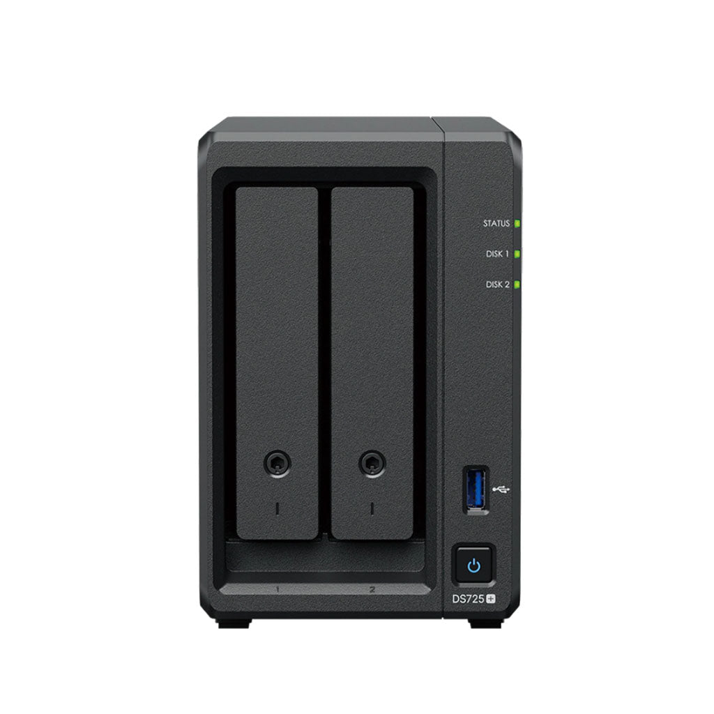 Synology DiskStation DS725NEO+ 2-Bay HDD NAS Ryzen R1600 CPU 4GB RAM(DS725NEO+) - 1