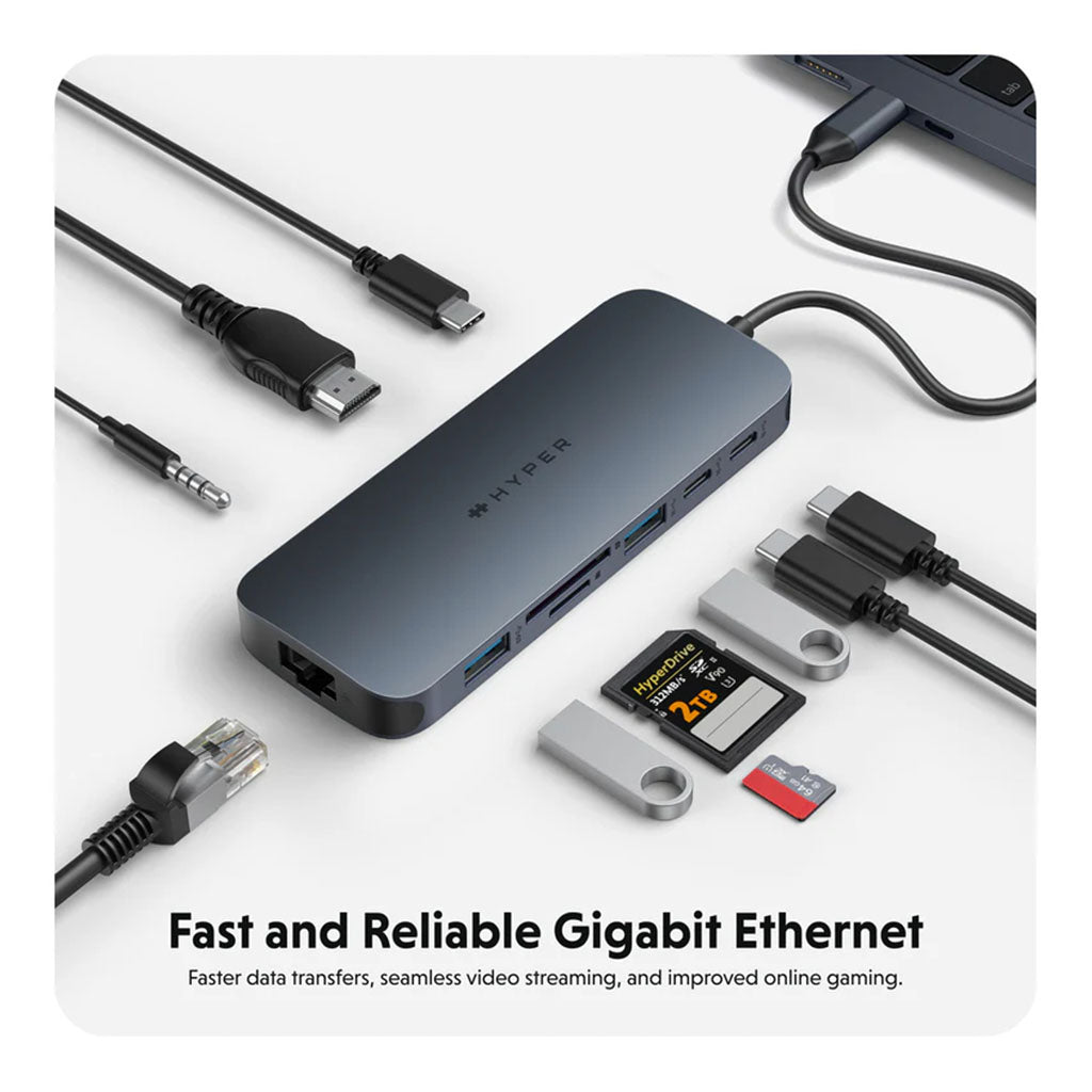 Targus 10-Port USB-C HyperDrive Next Hub(HD4005GL) - 13