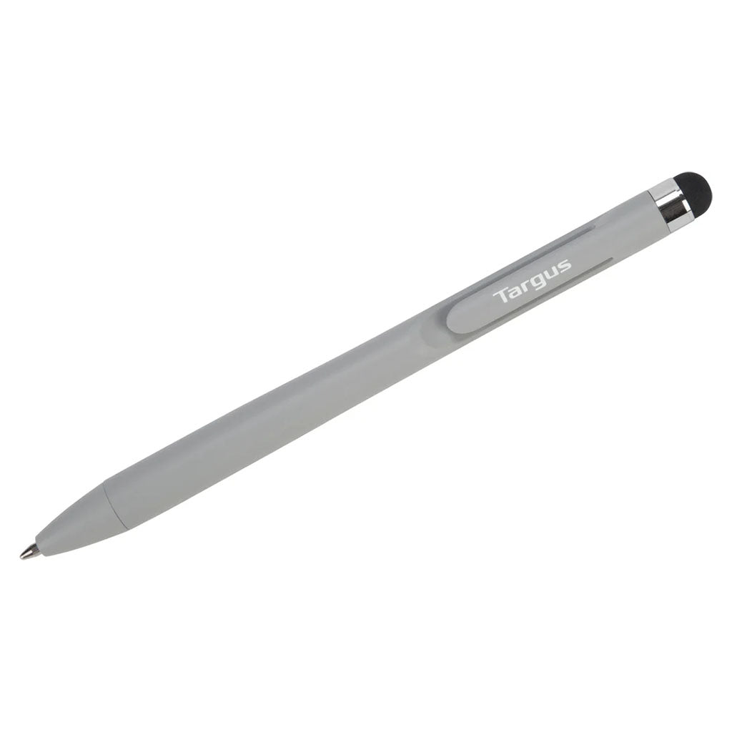 Targus Antimicrobial 2-in-1 Smooth Glide Stylus & Pen - Grey(AMM16304AMGL) - 1