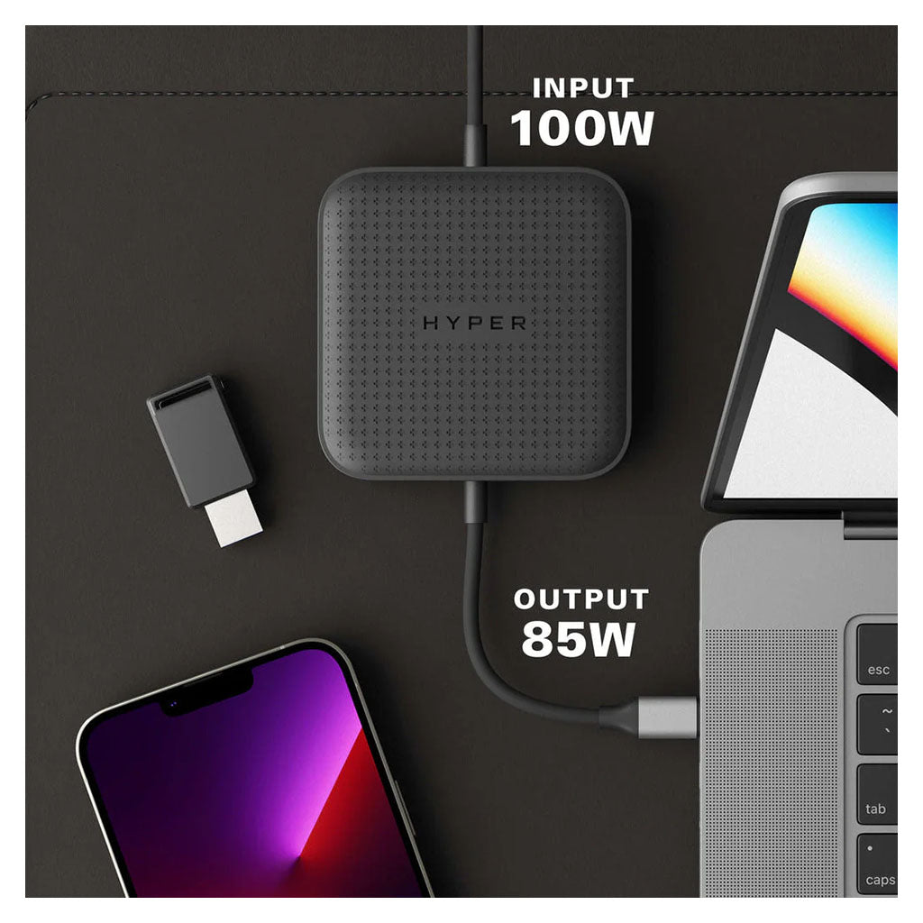 Targus HyperDrive USB4 Mobile Dock (up to 100W PD & Dual Displays)(HD583-GL) - 5