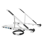 Targus Portable Laptop Stand with Integrated Multiport Dock(AWU100005GL) - 1