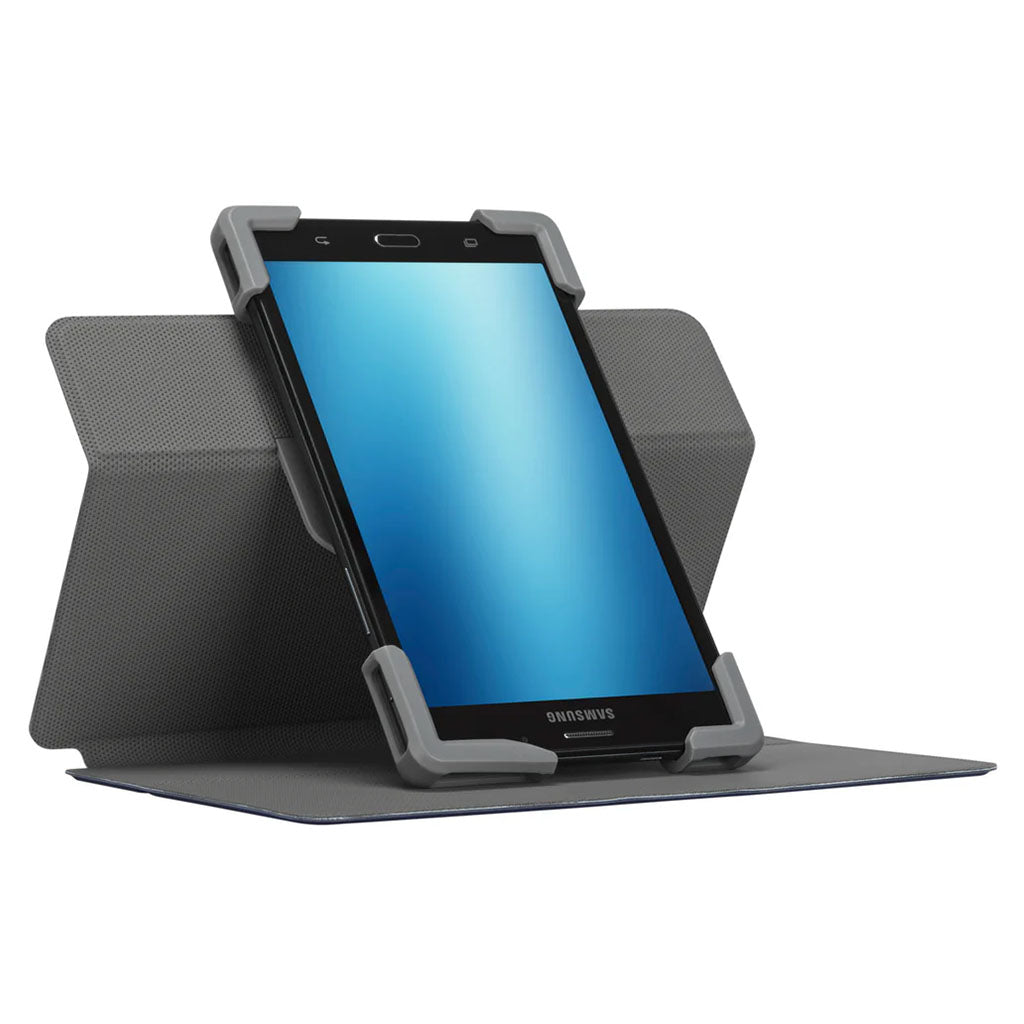 Targus SafeFit Rotating Universal Tablet Case 7-8.5" - Blue(THZ78402GL) - 4