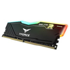 Team T-Force Delta RGB Series 16GB (2x 8GB) DDR4 3200MHz Desktop Memory - Black(TF3D416G3200HC16CDC01) - 3