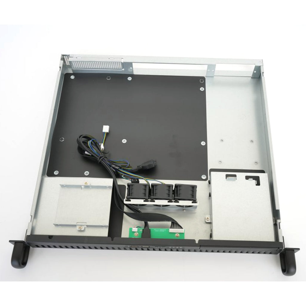 TGC 1U Short Depth Rackmount Server Chassis w/ No PSU - 395mm Depth(TGC-10395) - 3