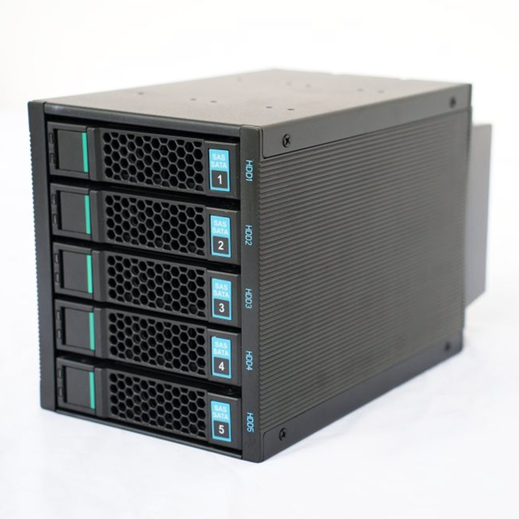TGC TGC 5-Bay 3.5" SATA/SAS Hot-Swappable HDD Enclosure(TGC-H500) - 1