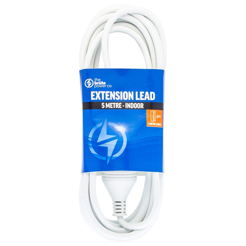 The Brute Power Co Indoor Mains Extension Lead - 5m(ACC-PEL5M) - 1