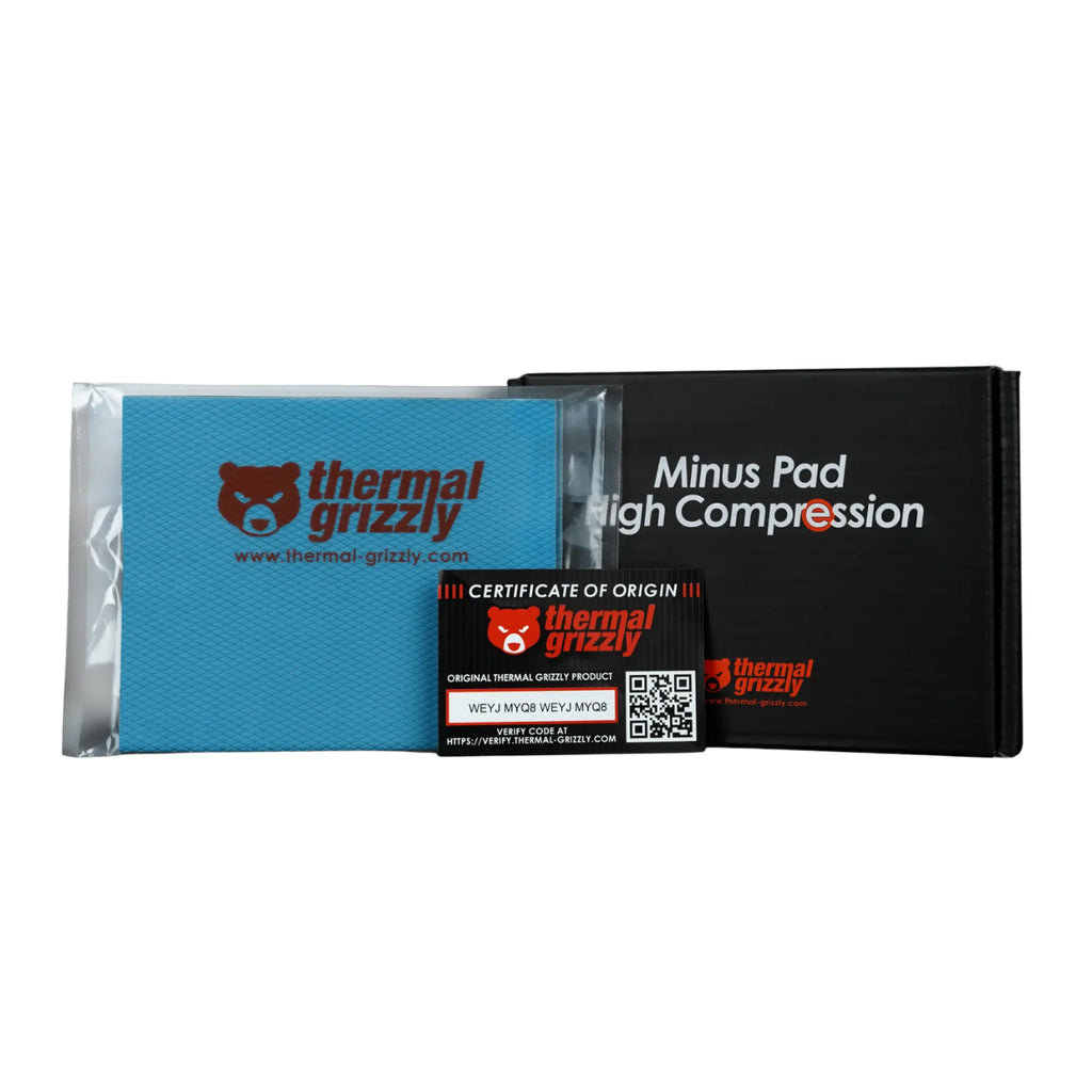 Thermal Grizzly Minus Pad HC 120 x 100mm (1.0 mm) Thermal Pad - 2 Pcs(TG-MP-HC-120-100-10-2) - 7