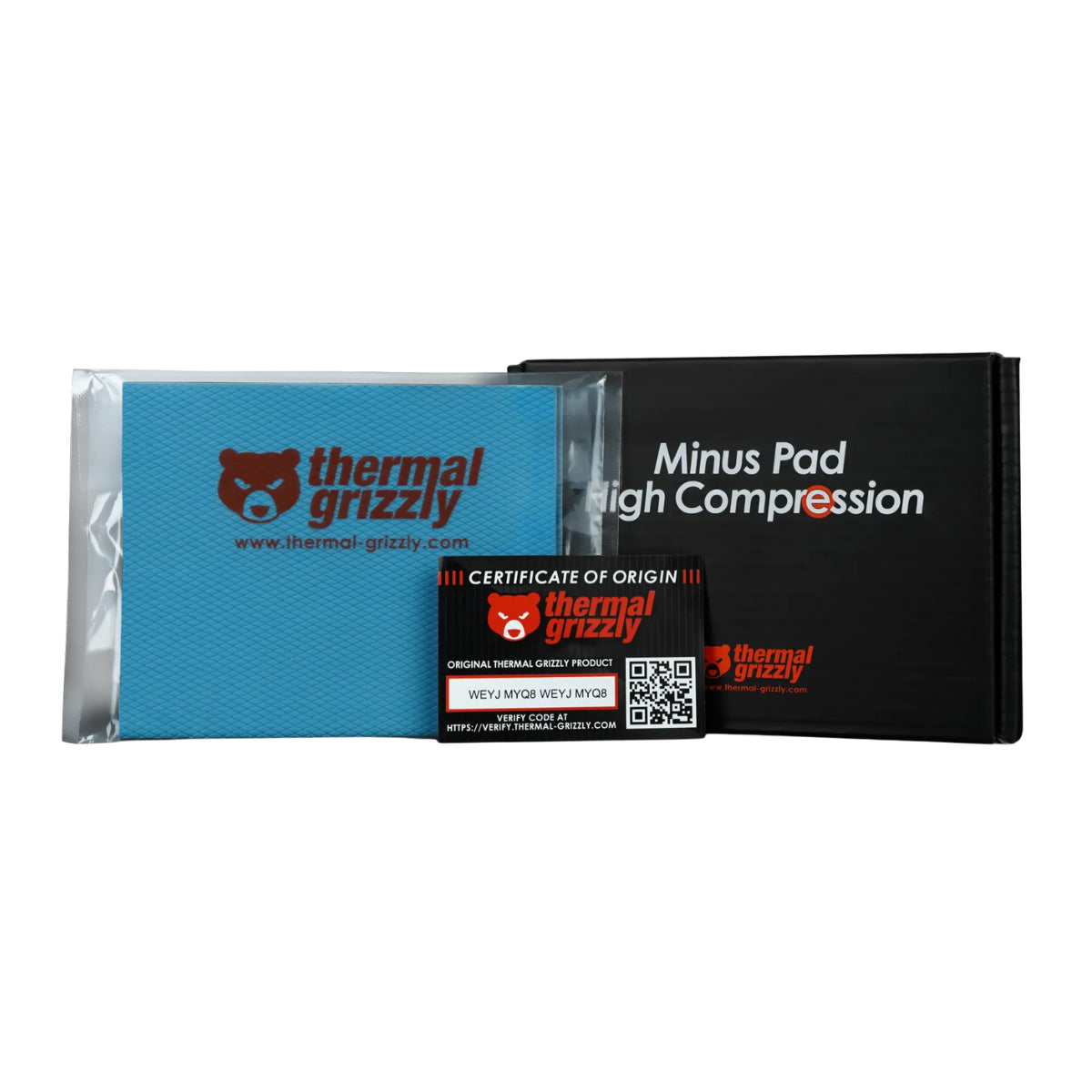 Thermal Grizzly Minus Pad HC 120 x 100mm (2.0 mm) Thermal Pad - 2 Pcs(TG-MP-HC-120-100-20-2) - 7
