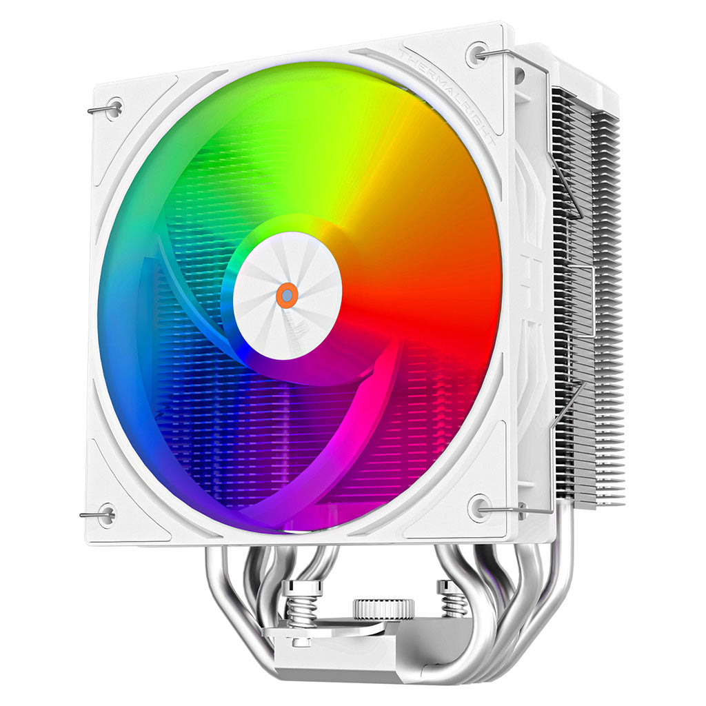 Thermalright Assassin X 120 R Digital ARGB CPU Air Cooler - White(ASSASSIN-X-120-R-DIGITAL-ARGB-WH) - 1