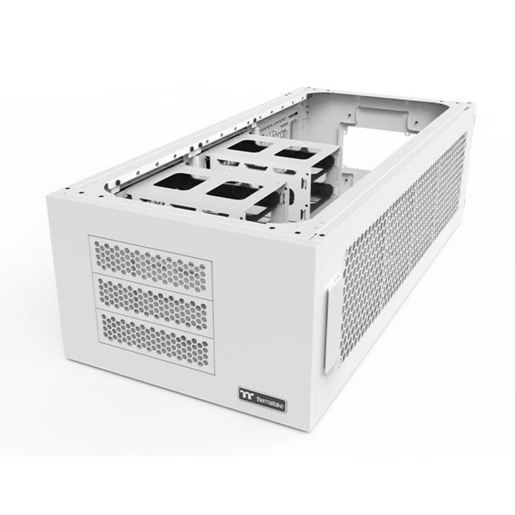 Thermaltake AX100 Pedestal Case - Snow(CA-11C-00D6NN-00) - 2