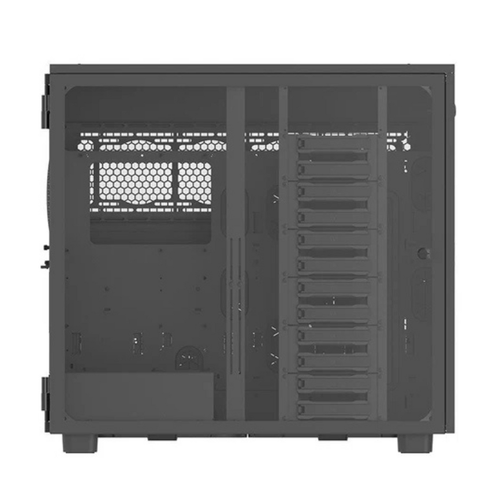 Thermaltake AX700 Tempered Glass XL-ATX Super Tower Case - Black(CA-11B-00F1WN-00) - 3